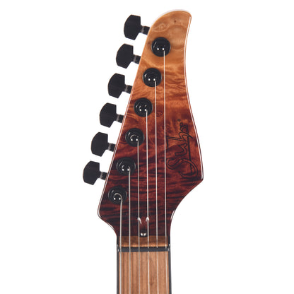 Suhr Custom Standard Desert Gradient w/CME-Selected Burl Maple Top Electric Guitars / Solid Body