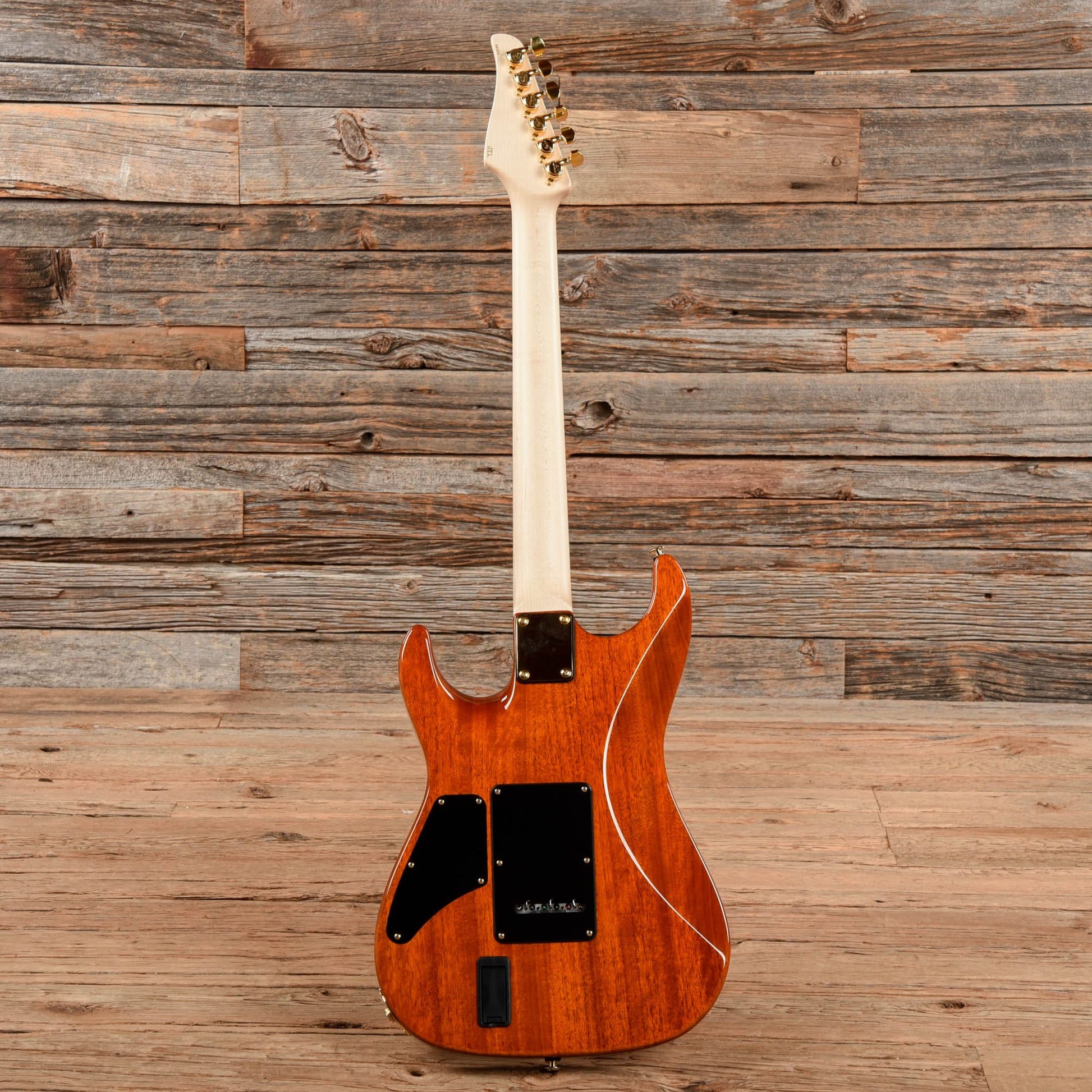Suhr Limited Edition Standard Legacy Okoume/Curly Maple Sunburst Electric Guitars / Solid Body