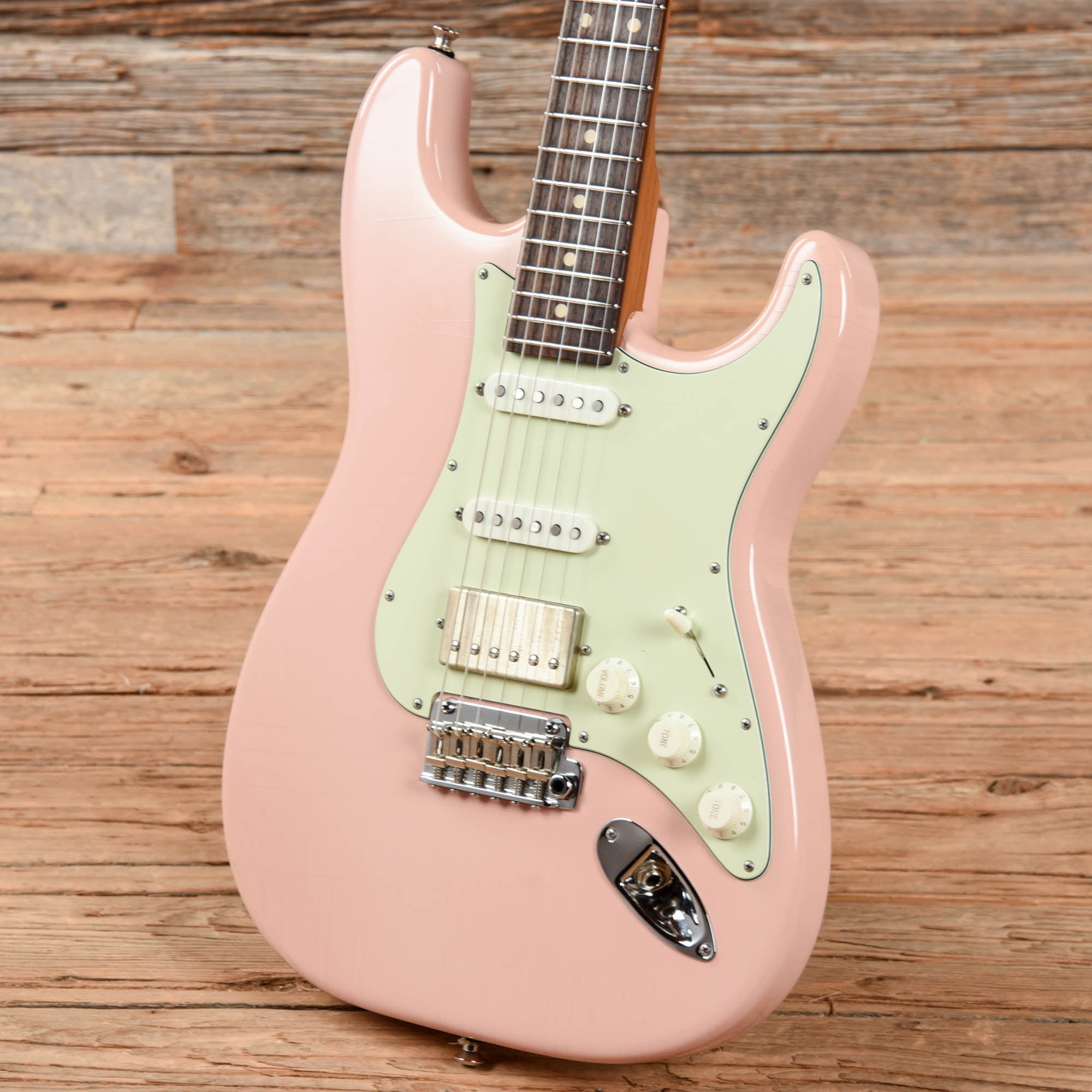 Suhr Mateus Asato Signature Classic S Shell Pink Antique Electric Guitars / Solid Body