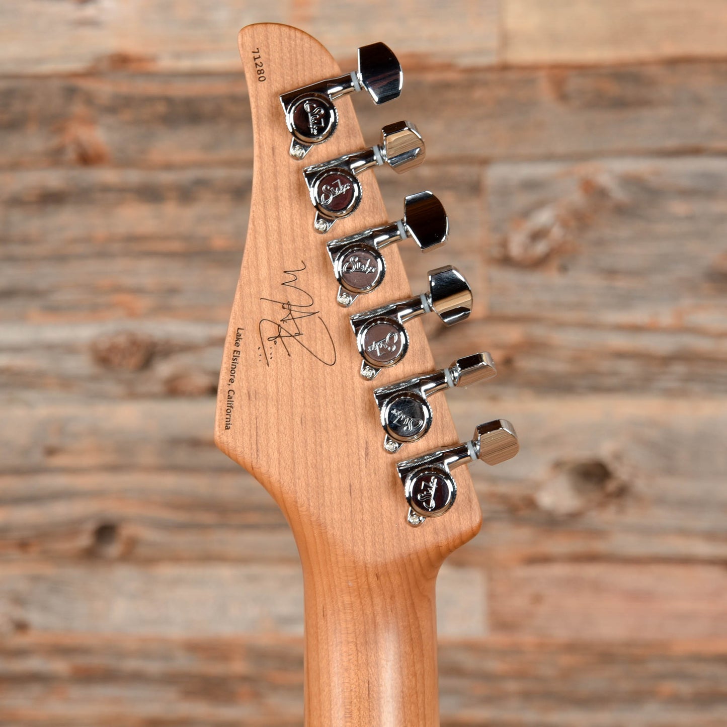 Suhr Mateus Asato Signature Classic S Shell Pink Electric Guitars / Solid Body