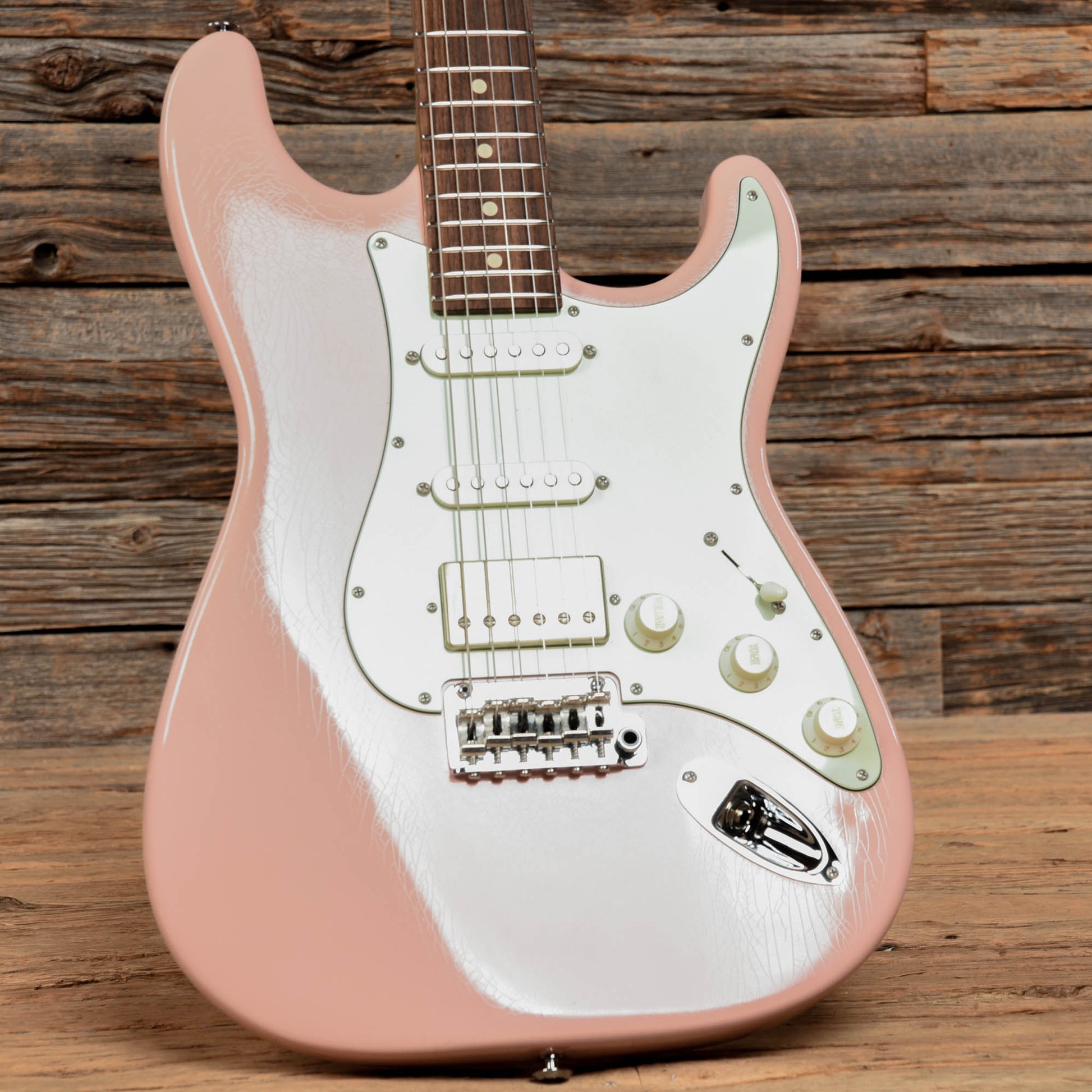 Suhr Mateus Asato Signature Classic S Shell Pink Electric Guitars / Solid Body