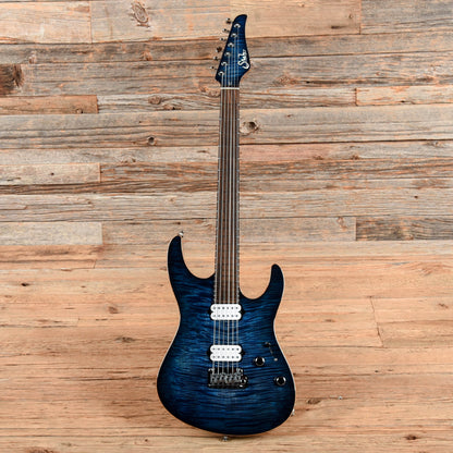 Suhr Modern Carve Top Blue 2011 Electric Guitars / Solid Body