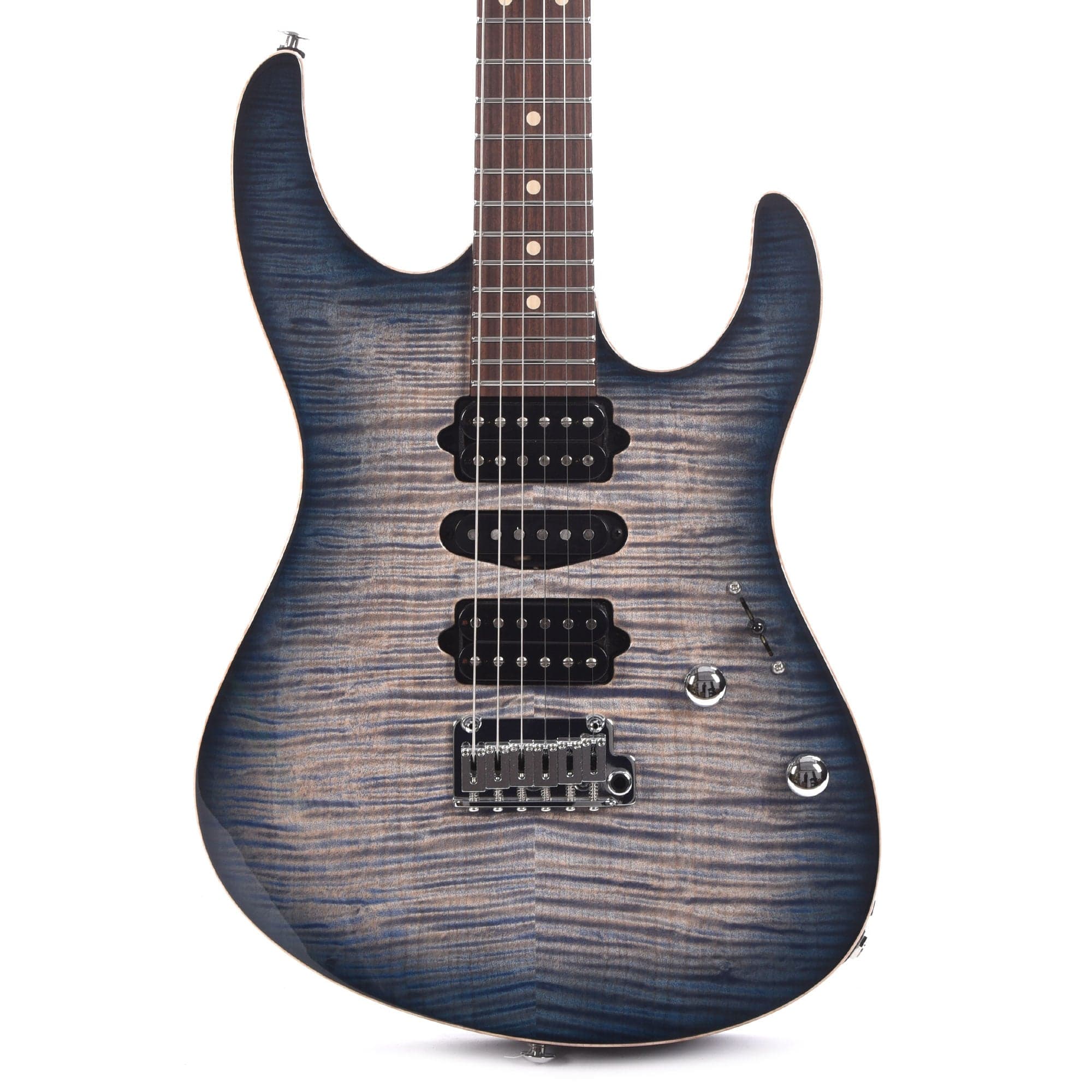 Suhr Modern Plus HSH Faded Trans Whale Burst – Chicago Music Exchange