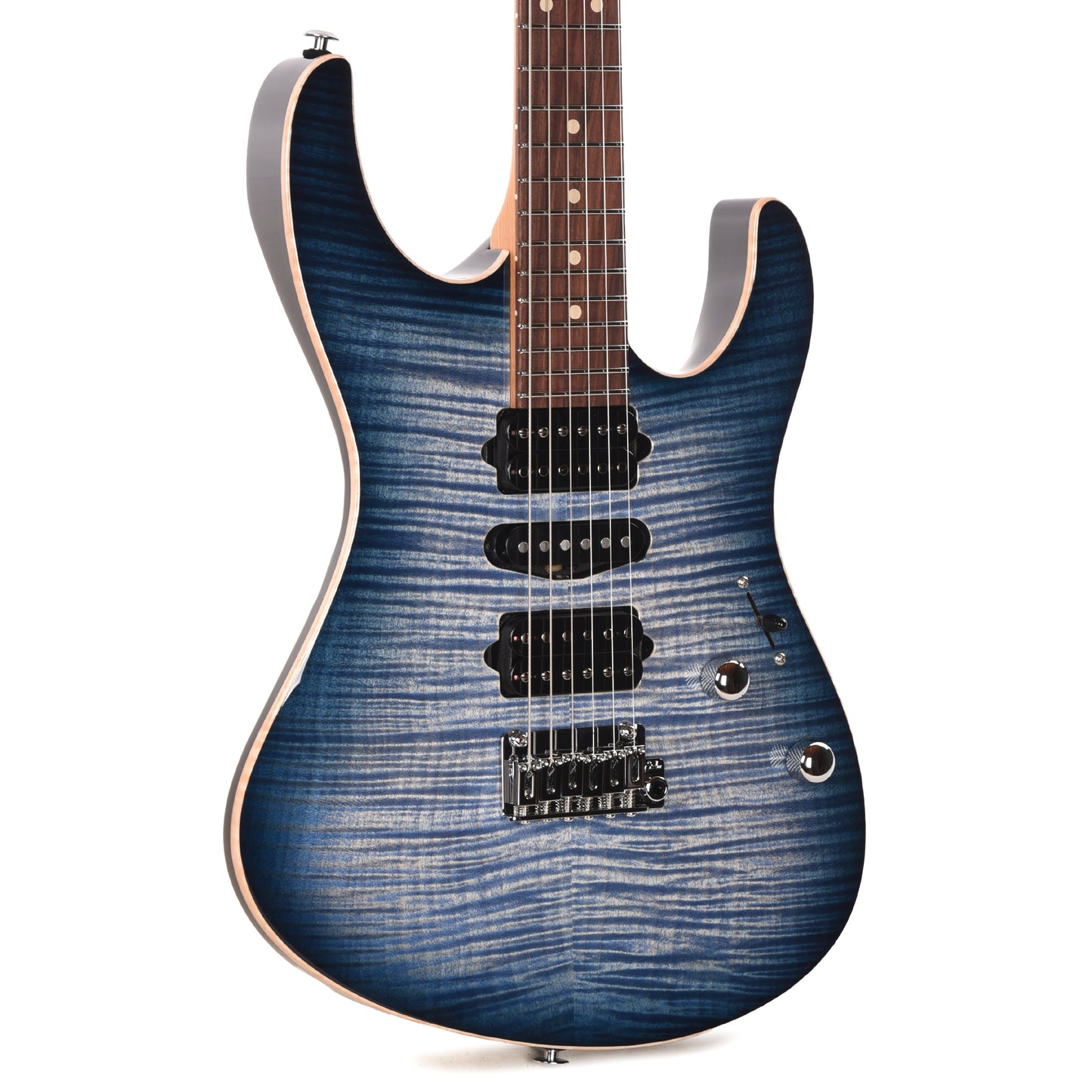 Suhr Modern Plus HSH Faded Trans Whale Burst Electric Guitars / Solid Body