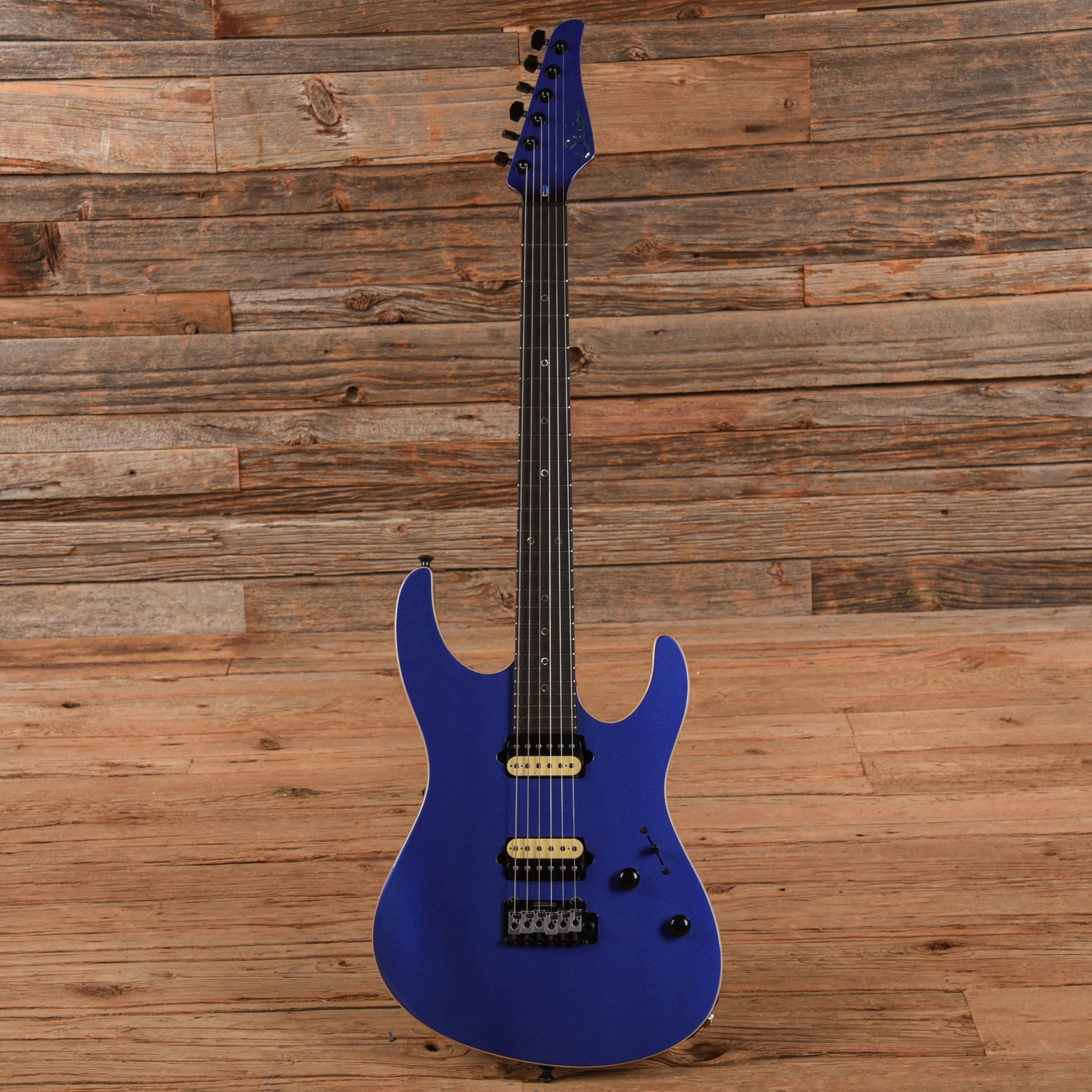 Suhr Modern Roasted HH Indigo Metallic Electric Guitars / Solid Body