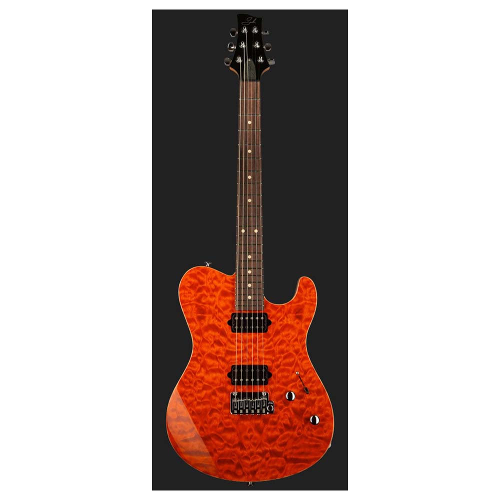 Suhr Oso Short Scale Custom Orange Stain w/Figured Maple Top Electric Guitars / Solid Body