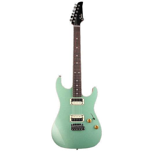 Suhr Pete Thorn Signature SS Standard w/ Plain Maple Top Cactus Green Metallic HH Electric Guitars / Solid Body