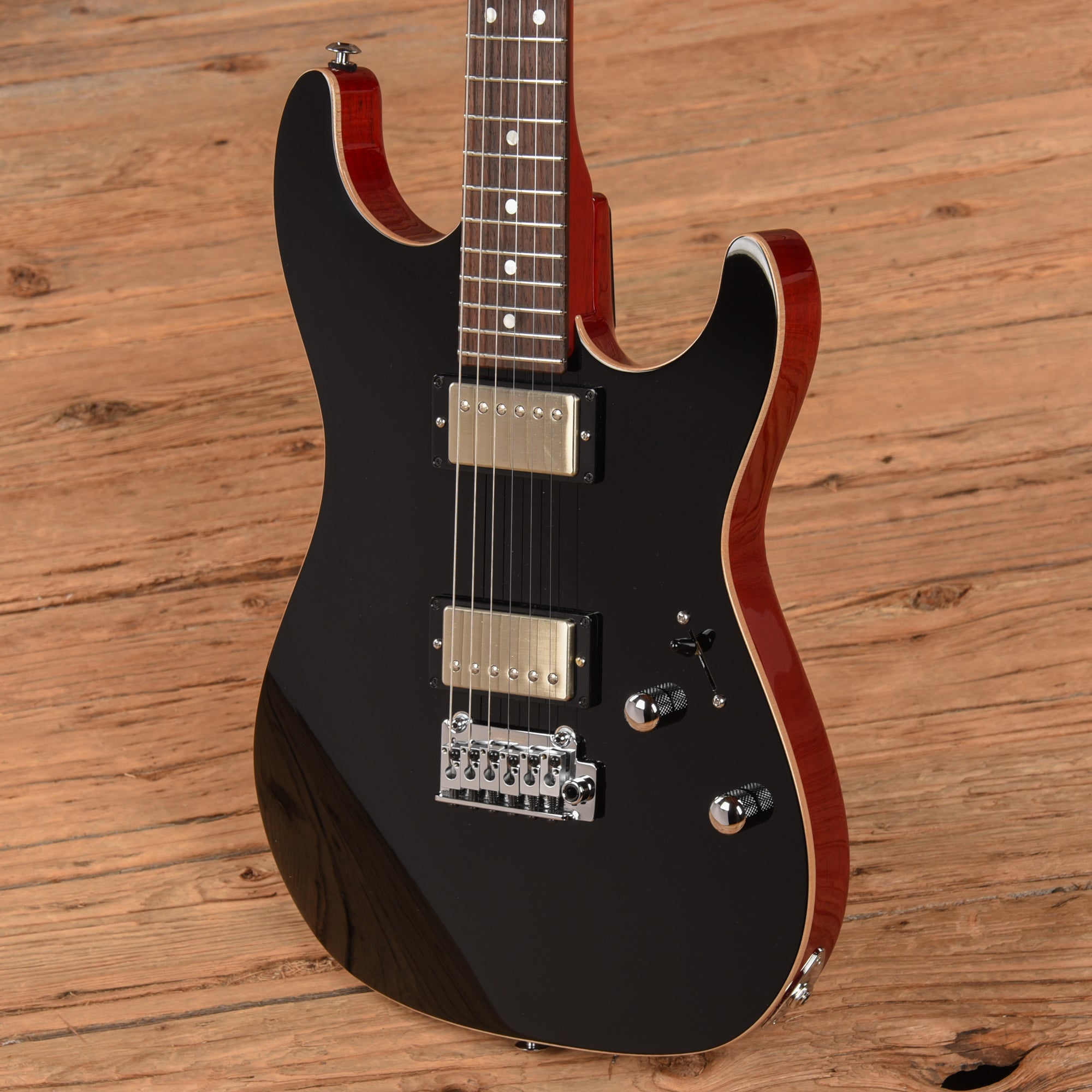 Suhr Pete Thorn Signature Standard Black Electric Guitars / Solid Body