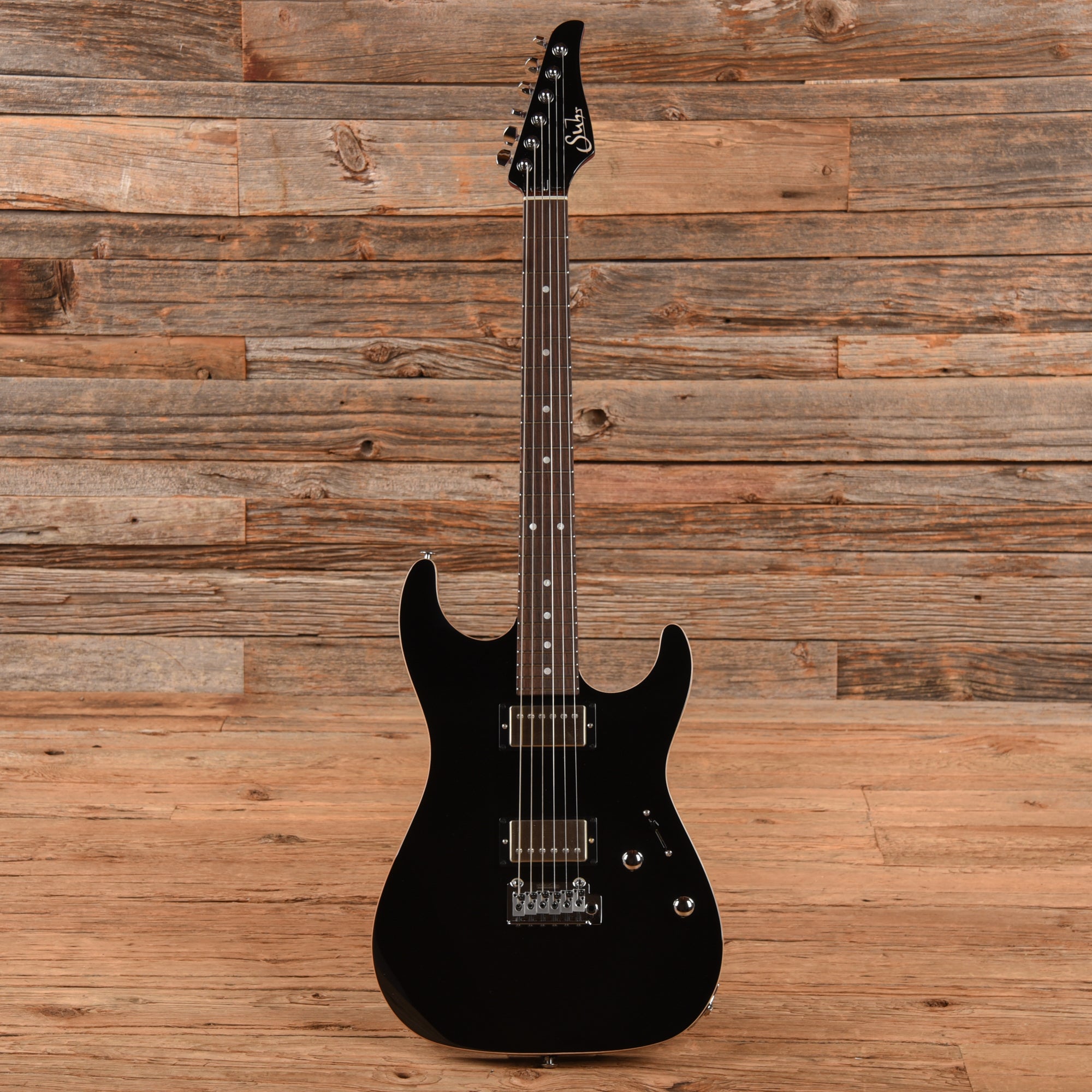 Suhr Pete Thorn Signature Standard Black Electric Guitars / Solid Body