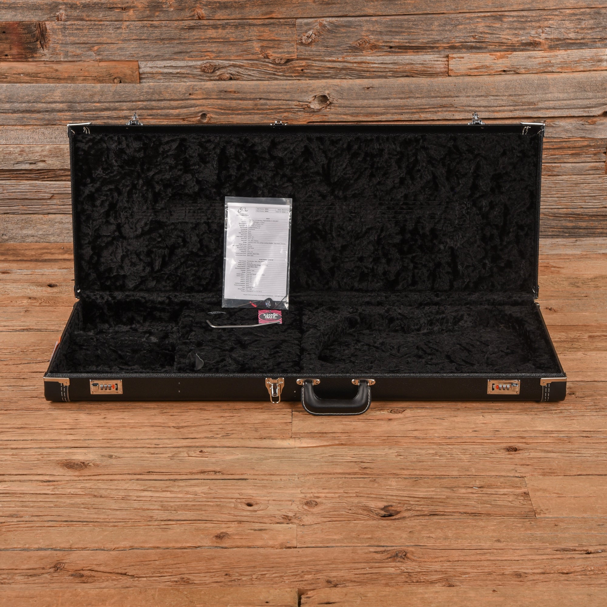 Suhr Pete Thorn Signature Standard Black Electric Guitars / Solid Body