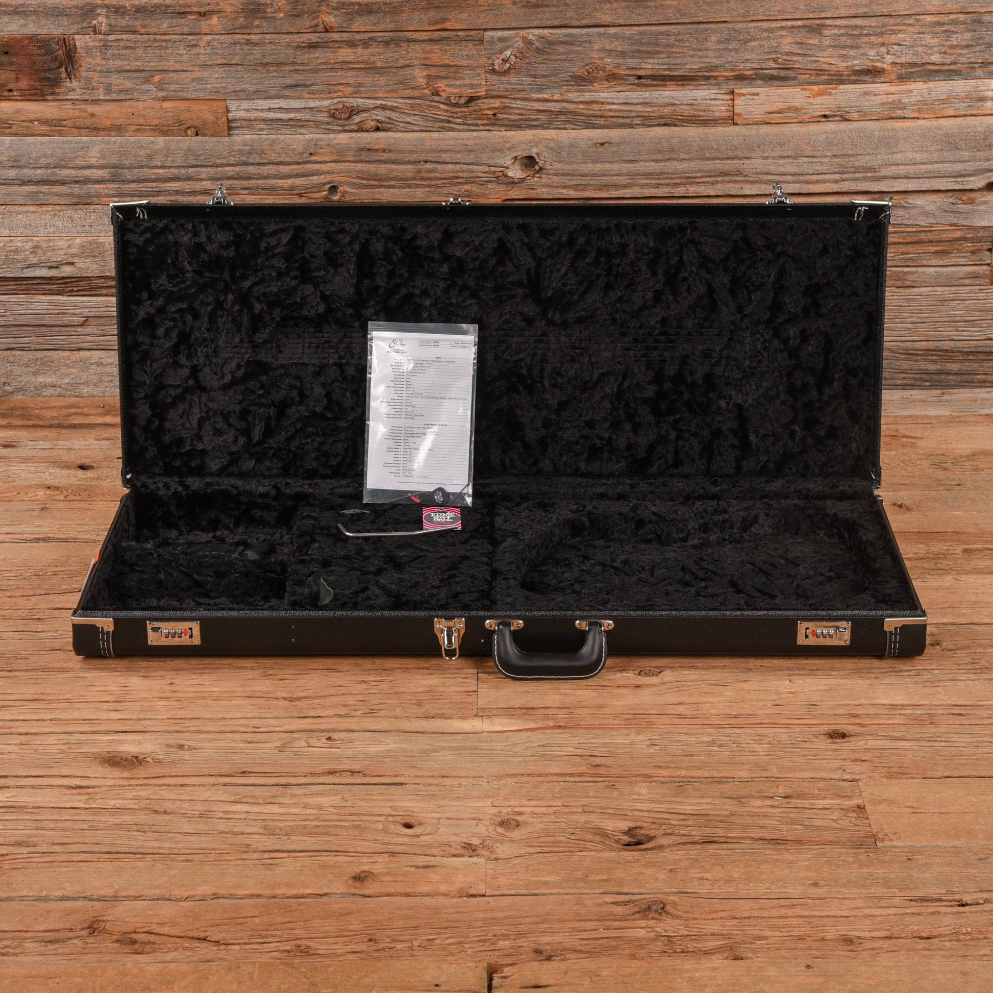 Suhr Pete Thorn Signature Standard Black Electric Guitars / Solid Body
