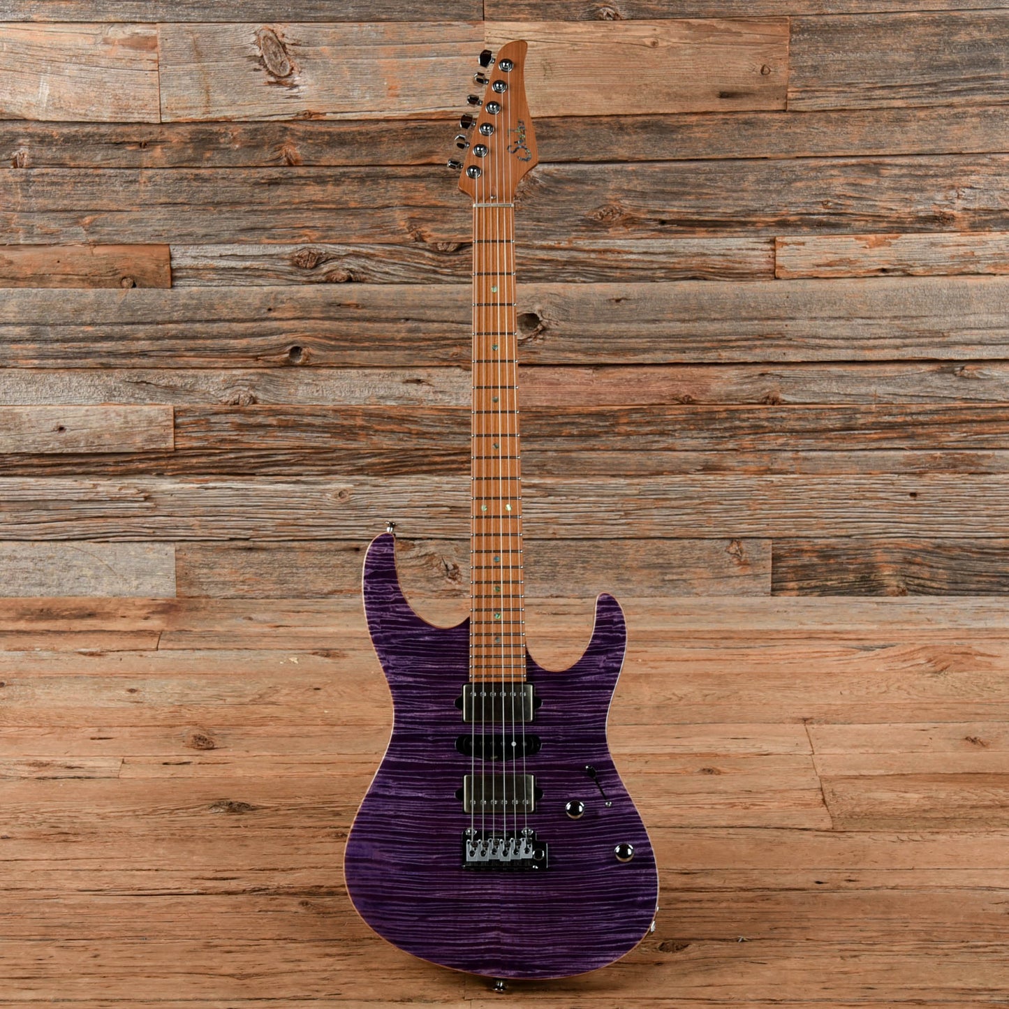 Suhr Roasted Modern HSH Transparent Purple Electric Guitars / Solid Body