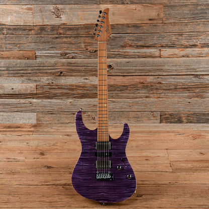 Suhr Roasted Modern HSH Transparent Purple Electric Guitars / Solid Body