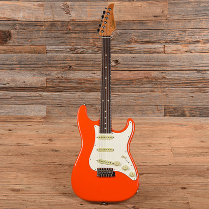 Suhr Scott Henderson Signature Classic S Fiesta Orange Electric Guitars / Solid Body
