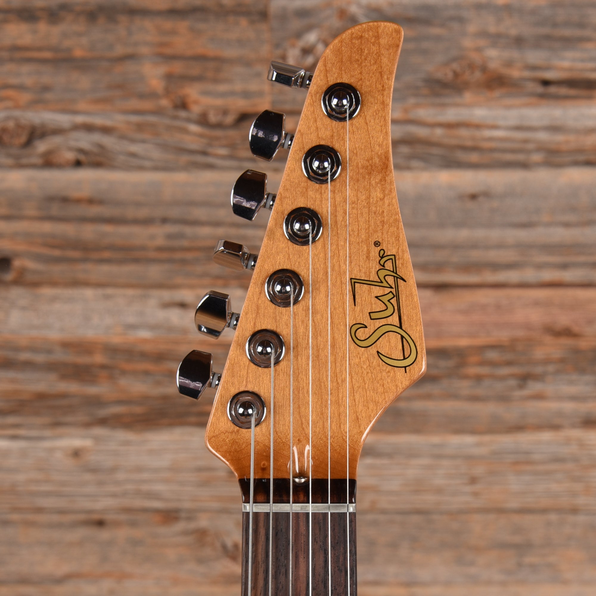 Suhr Scott Henderson Signature Classic S Fiesta Orange Electric Guitars / Solid Body