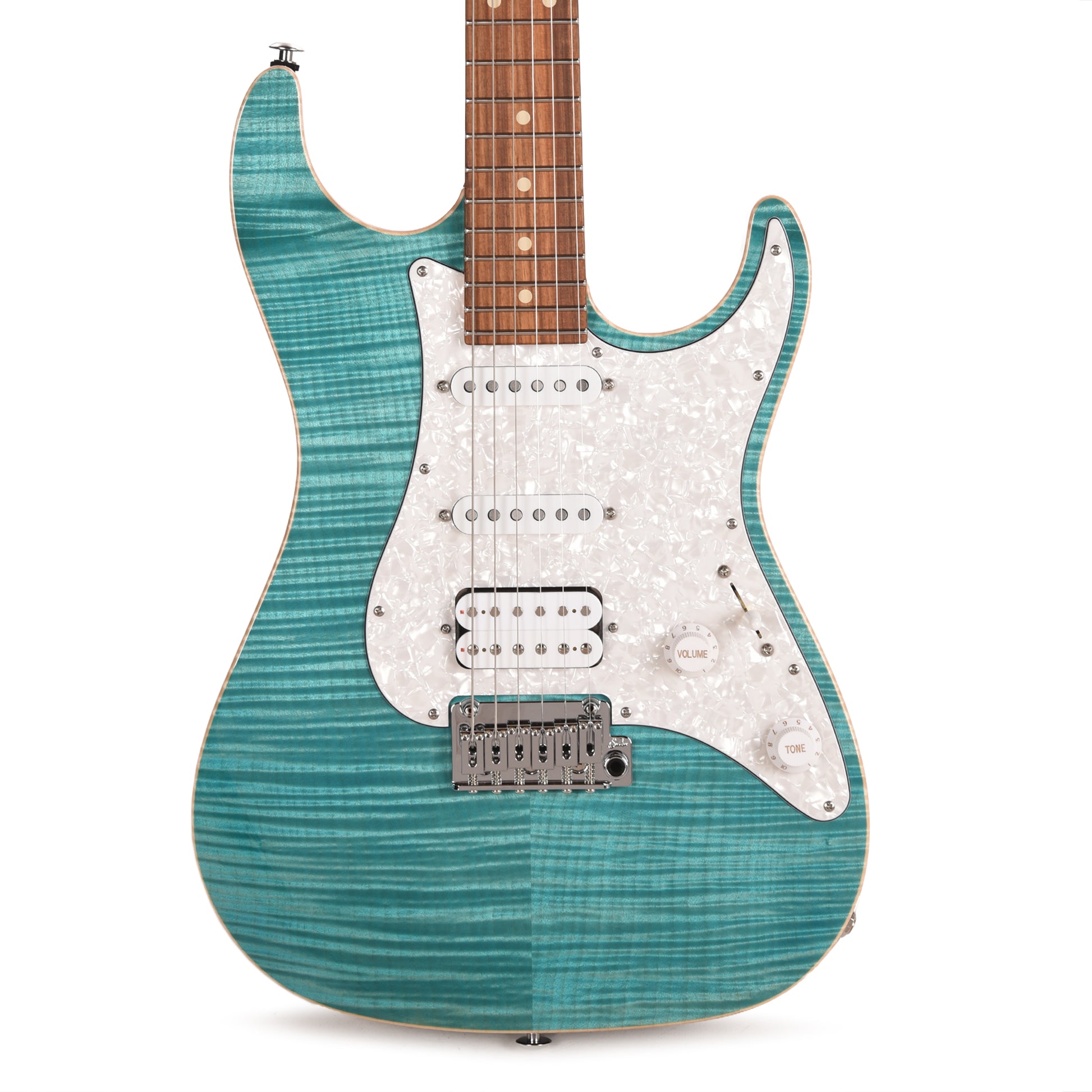Suhr Standard Plus HSS Bahama Blue SSCII Electric Guitars / Solid Body