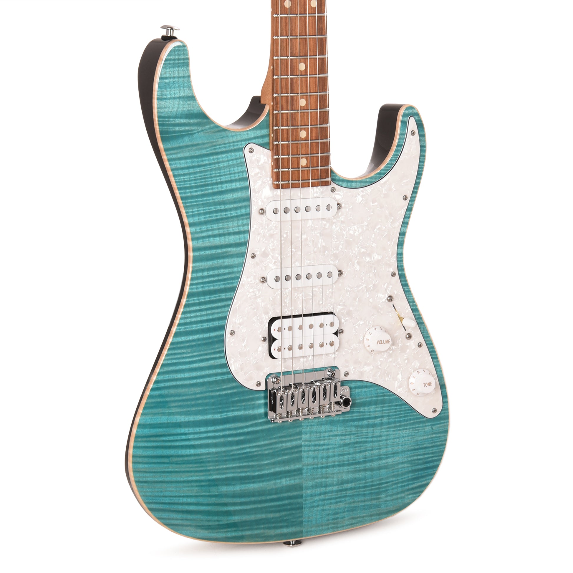 Suhr Standard Plus HSS Bahama Blue SSCII Electric Guitars / Solid Body