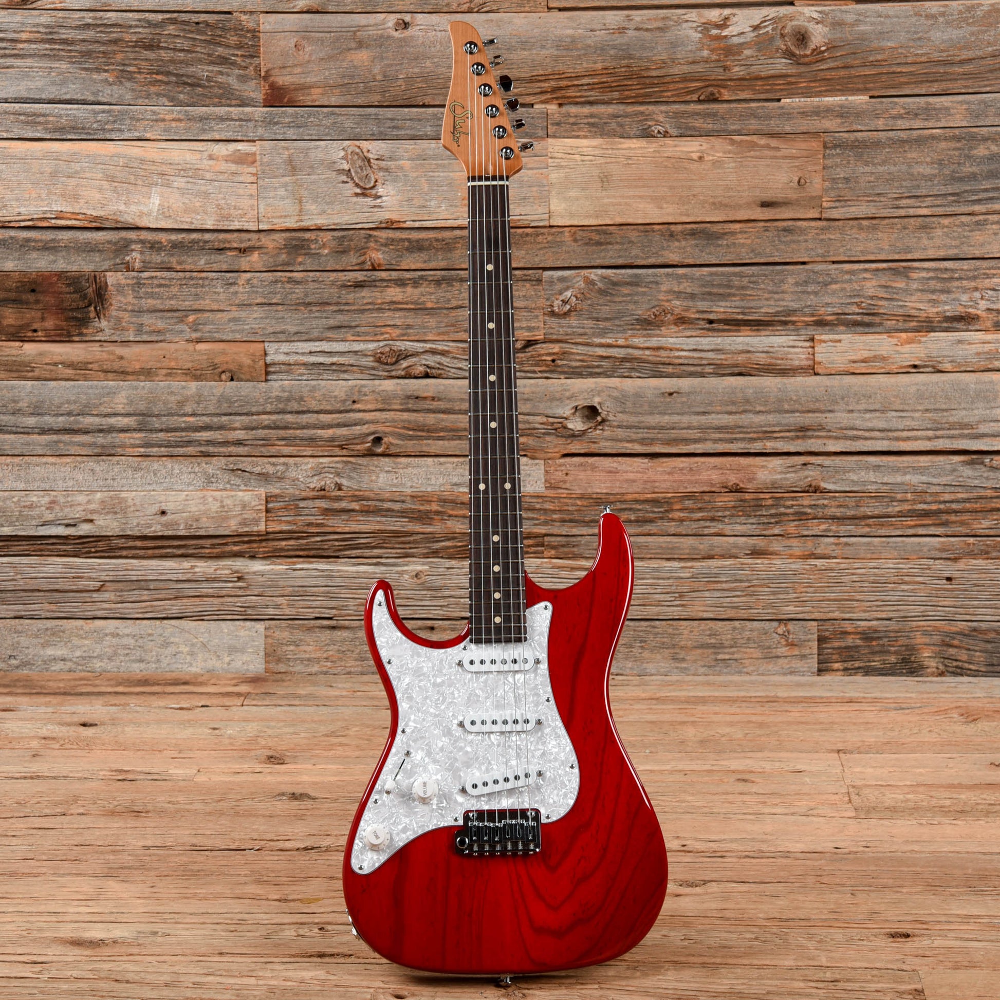 Suhr Standard Red Electric Guitars / Solid Body