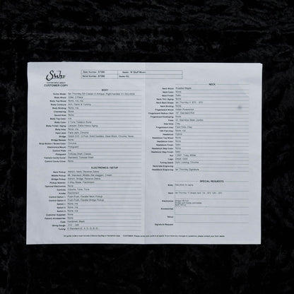 Suhr Suhr Ian Thornley Signature Classic S Roughneck 2021 Electric Guitars / Solid Body