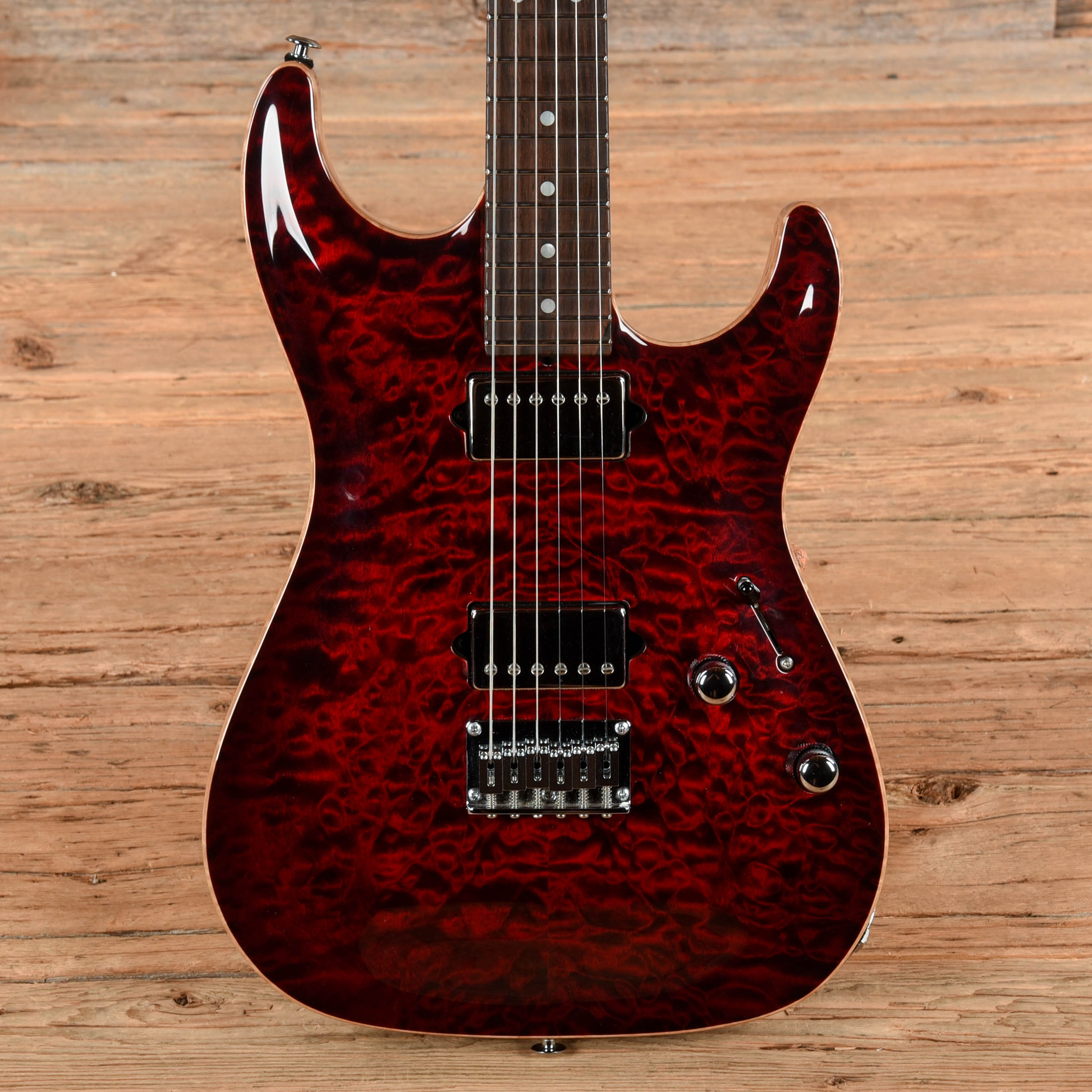 Suhr Carve Top Standard Red 2008 Electric Guitars