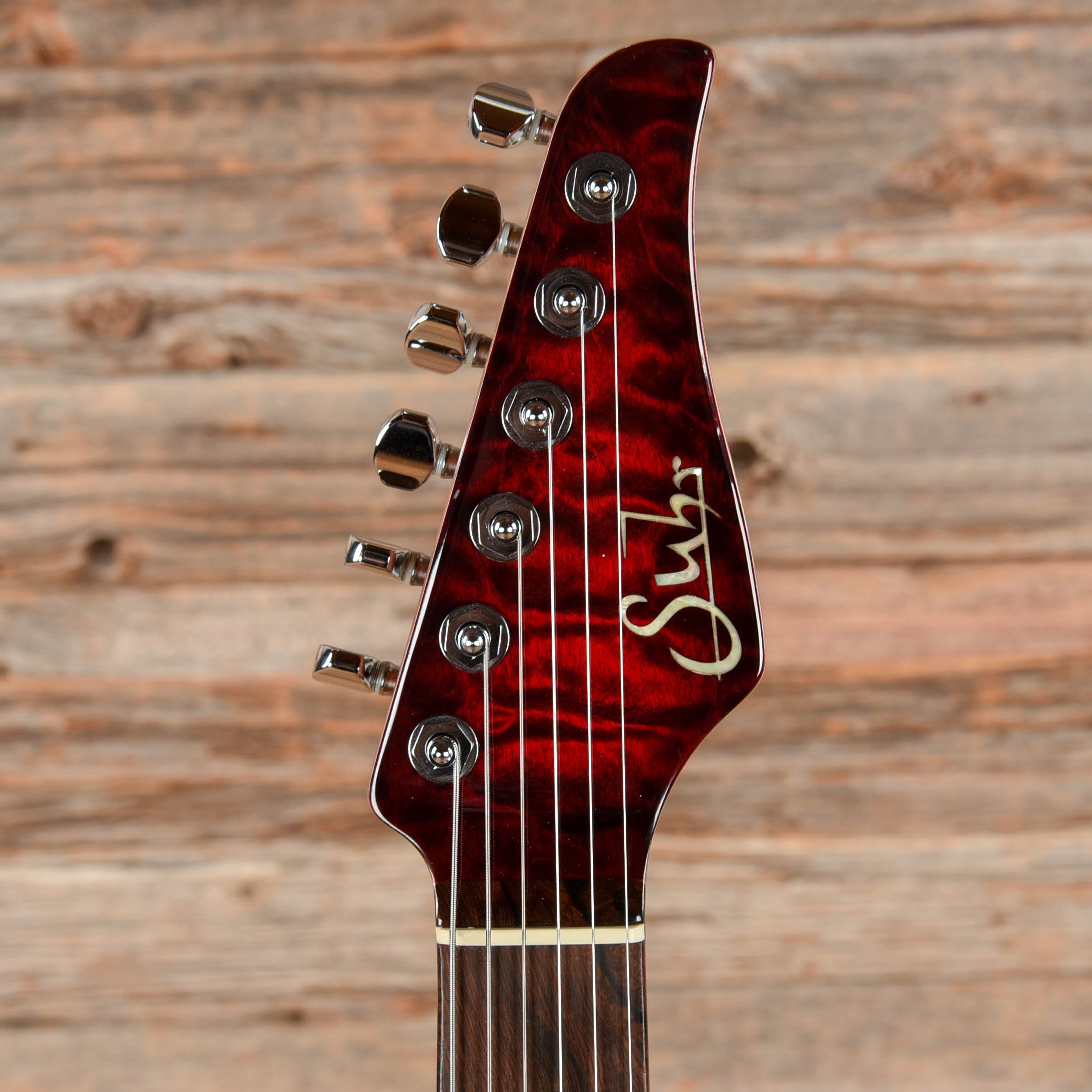 Suhr Carve Top Standard Red 2008 Electric Guitars