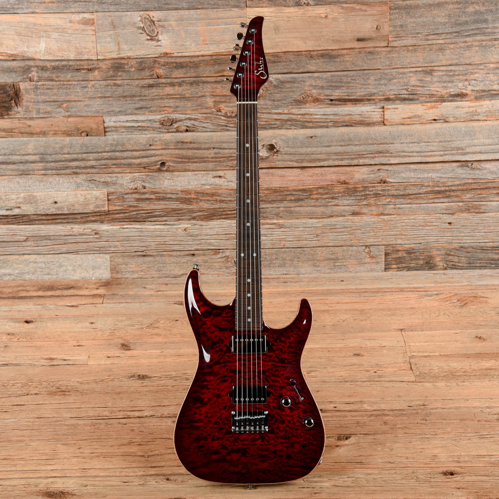 Suhr Carve Top Standard Red 2008 Electric Guitars