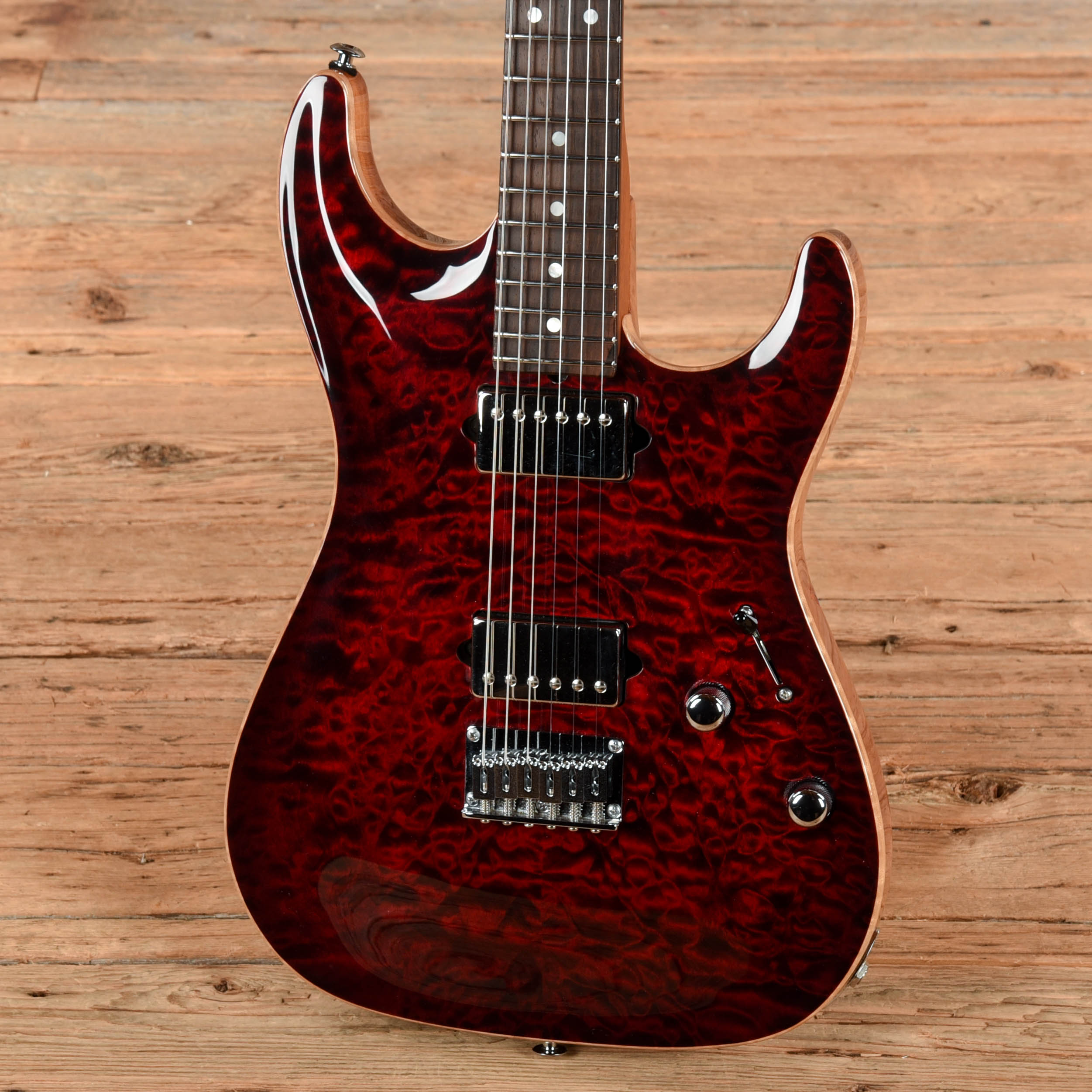 Suhr Carve Top Standard Red 2008 Electric Guitars