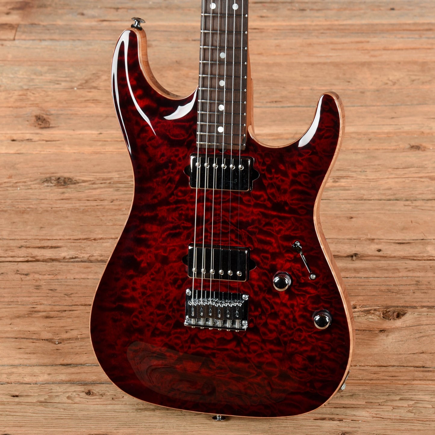 Suhr Carve Top Standard Red 2008 Electric Guitars