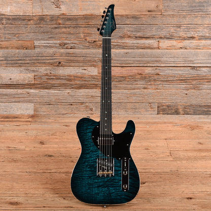 Suhr Classic T Antique '60s SH Trans-Teal Burst Electric Guitars