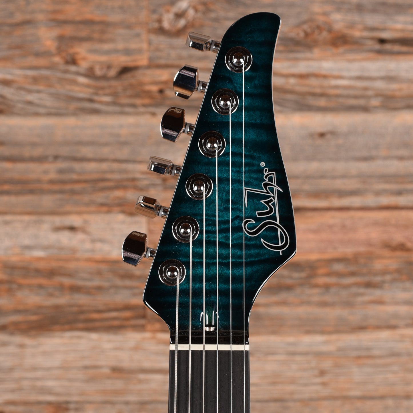 Suhr Classic T Antique '60s SH Trans-Teal Burst Electric Guitars