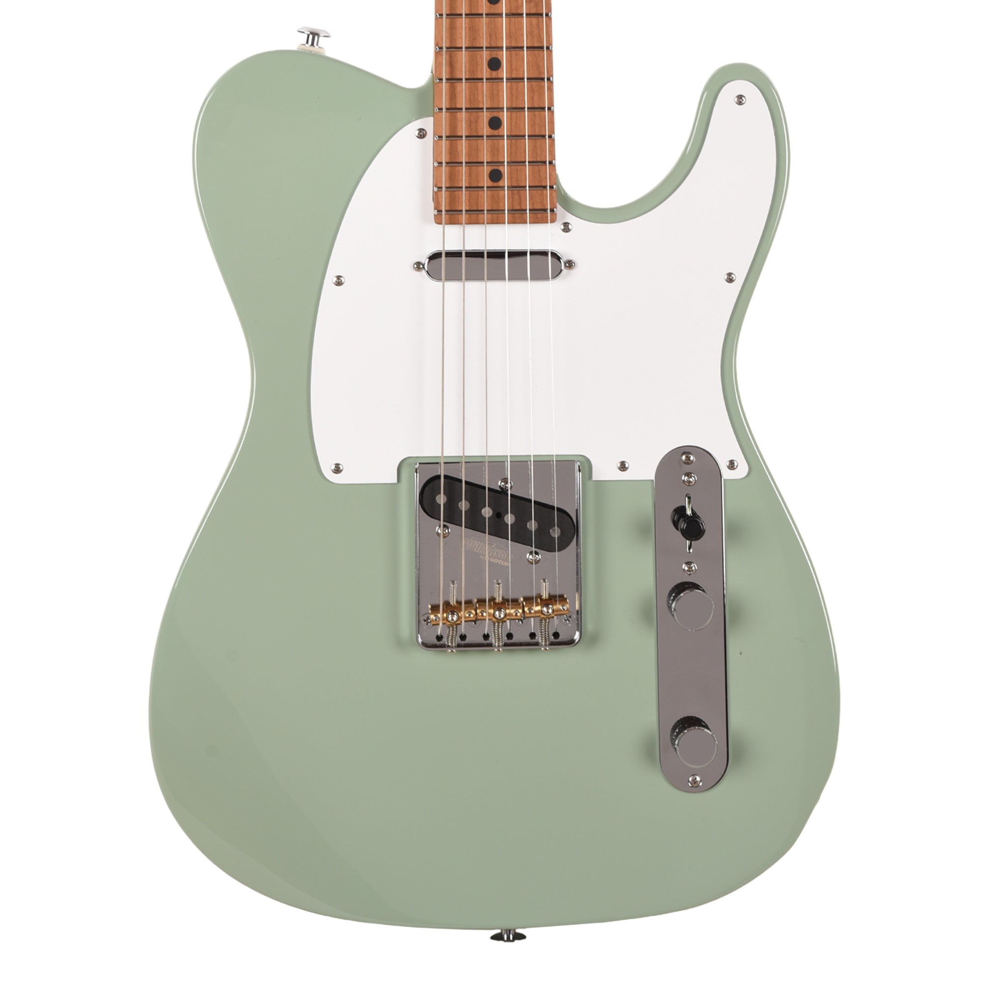 Suhr Classic T Roasted Pine LE Sage Green SS Electric Guitars