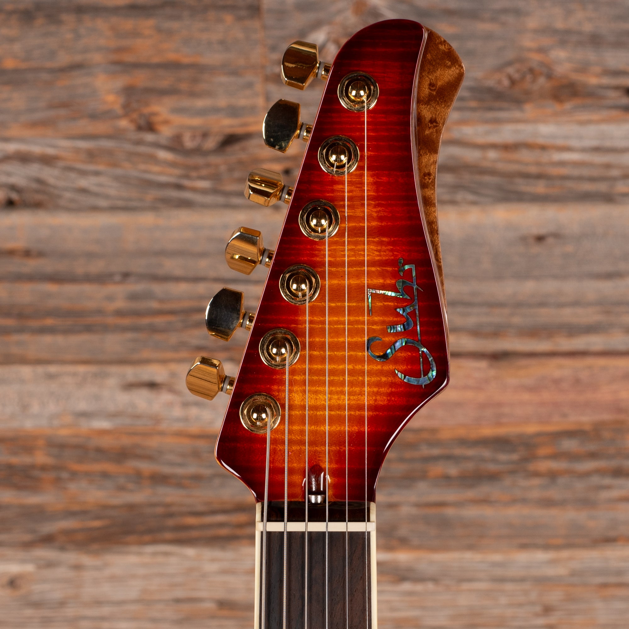 Suhr Custom Classic S Aged Cherry Burst 2025 Electric Guitars