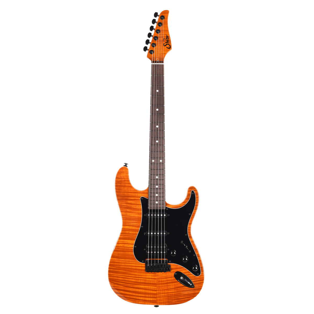 Suhr Custom Classic S Trans Caramel w/ CME-Selected Flame Maple Top Electric Guitars