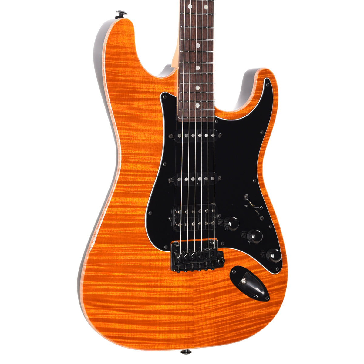 Suhr Custom Classic S Trans Caramel w/ CME-Selected Flame Maple Top Electric Guitars