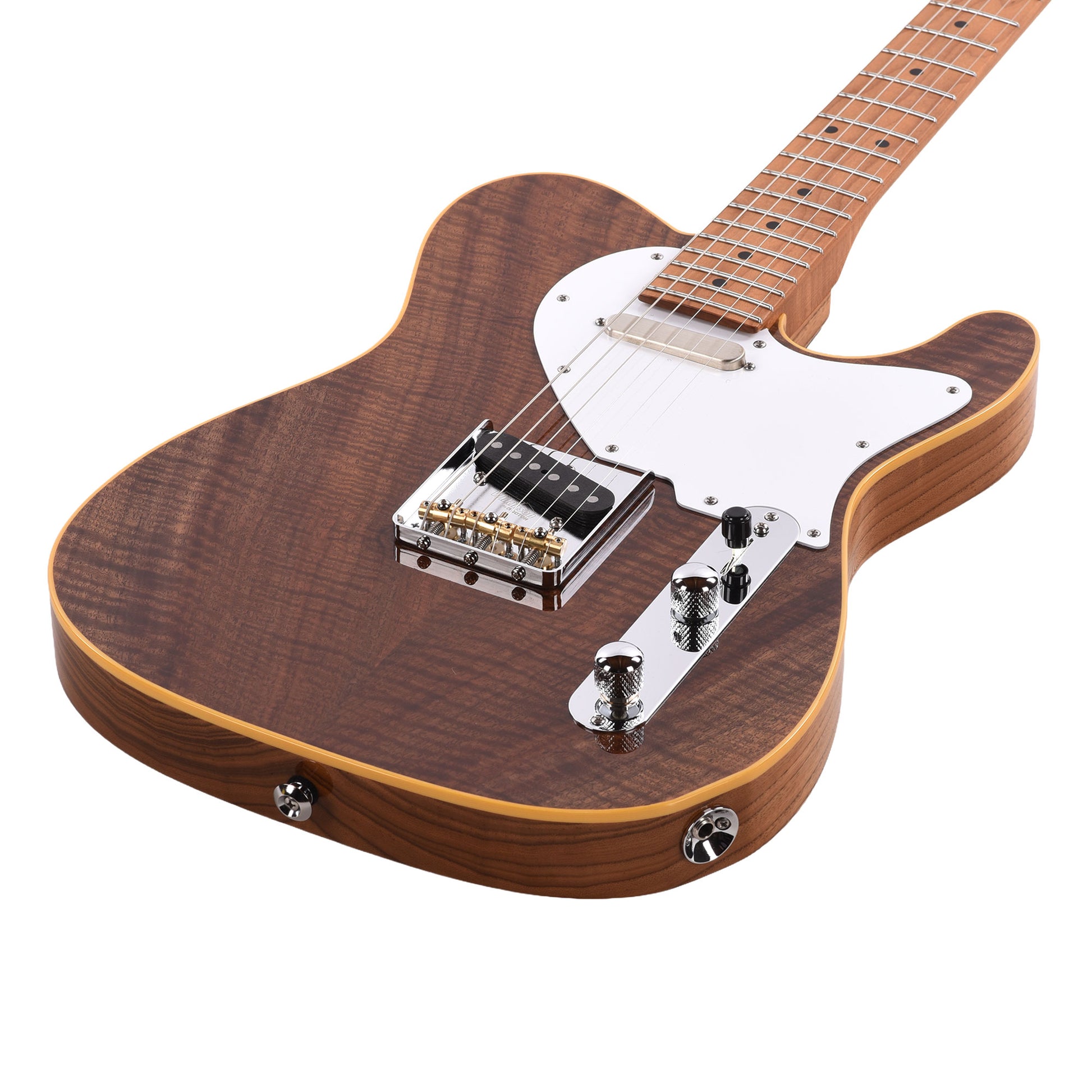 Suhr Custom Classic T Natural w/ CME-Selected Figured Walnut Top Electric Guitars