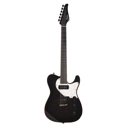 Suhr Custom Classic T Trans Black Burst w/ CME-Selected Burl Maple Top Electric Guitars