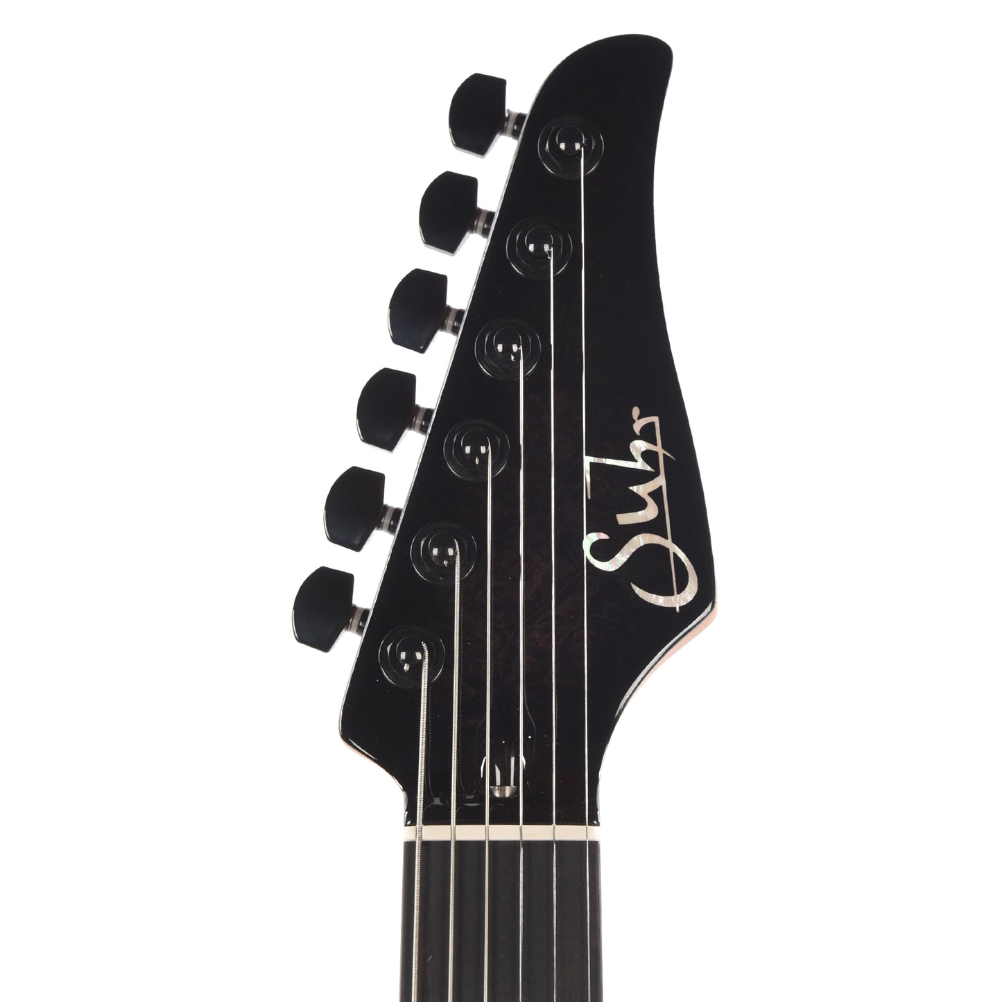 Suhr Custom Classic T Trans Black Burst w/ CME-Selected Burl Maple Top Electric Guitars