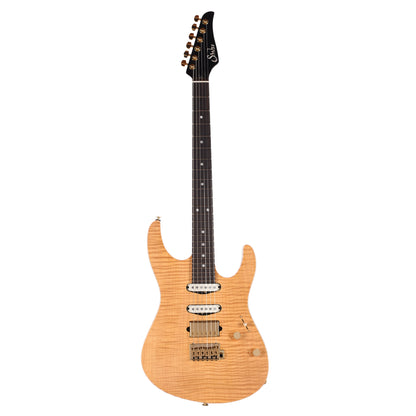 Suhr Custom Modern Carve Top Vintage Natural w/CME-Selected Flame Maple Top Electric Guitars