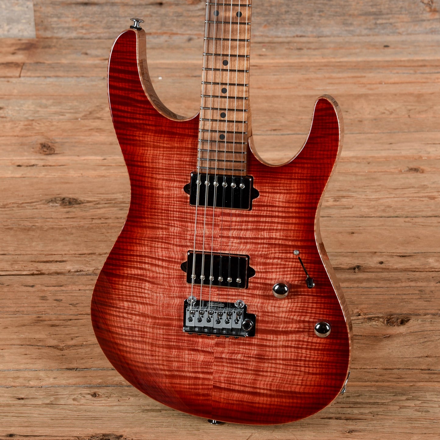 Suhr Custom Modern Faded Trans Wine Red Burst 2020 Electric Guitars