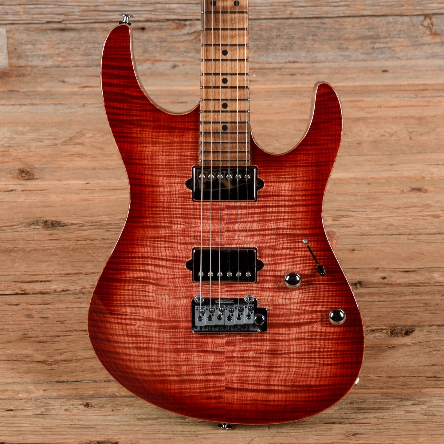 Suhr Custom Modern Faded Trans Wine Red Burst 2020 Electric Guitars