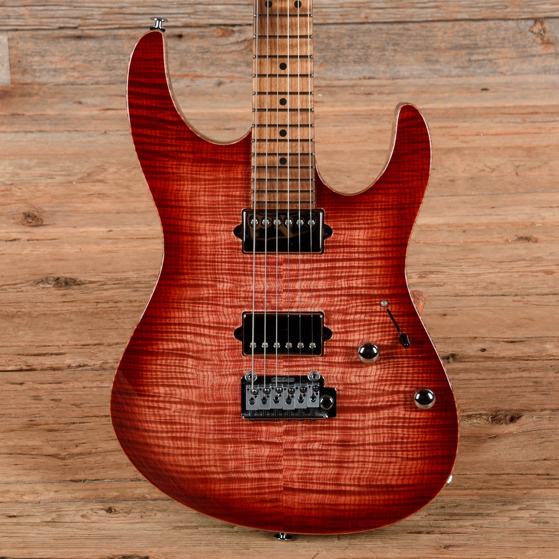Suhr Custom Modern Faded Trans Wine Red Burst 2020 Electric Guitars