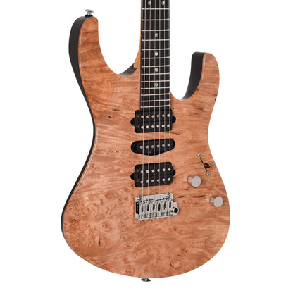 Suhr Custom Modern Natural w/ CME-Selected Waterfall Burl Maple Top Electric Guitars