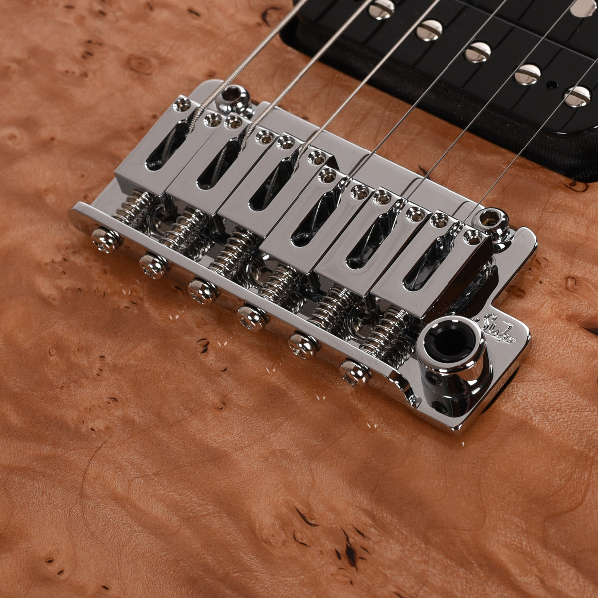 Suhr Custom Modern Natural w/ CME-Selected Waterfall Burl Maple Top Electric Guitars