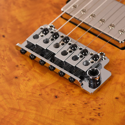 Suhr Custom Modern Set Neck Suhr Burst w/CME-Selected Burl Maple Top Electric Guitars