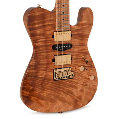 Suhr Custom Modern T Natural w/CME-Selected Figured 1-Piece Koa Top Electric Guitars