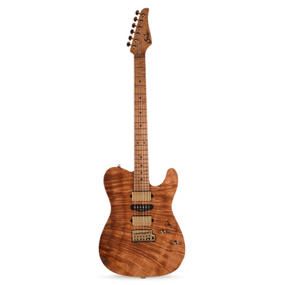 Suhr Custom Modern T Natural w/CME-Selected Figured 1-Piece Koa Top Electric Guitars