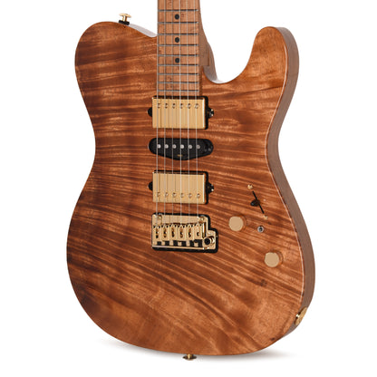 Suhr Custom Modern T Natural w/CME-Selected Figured 1-Piece Koa Top Electric Guitars