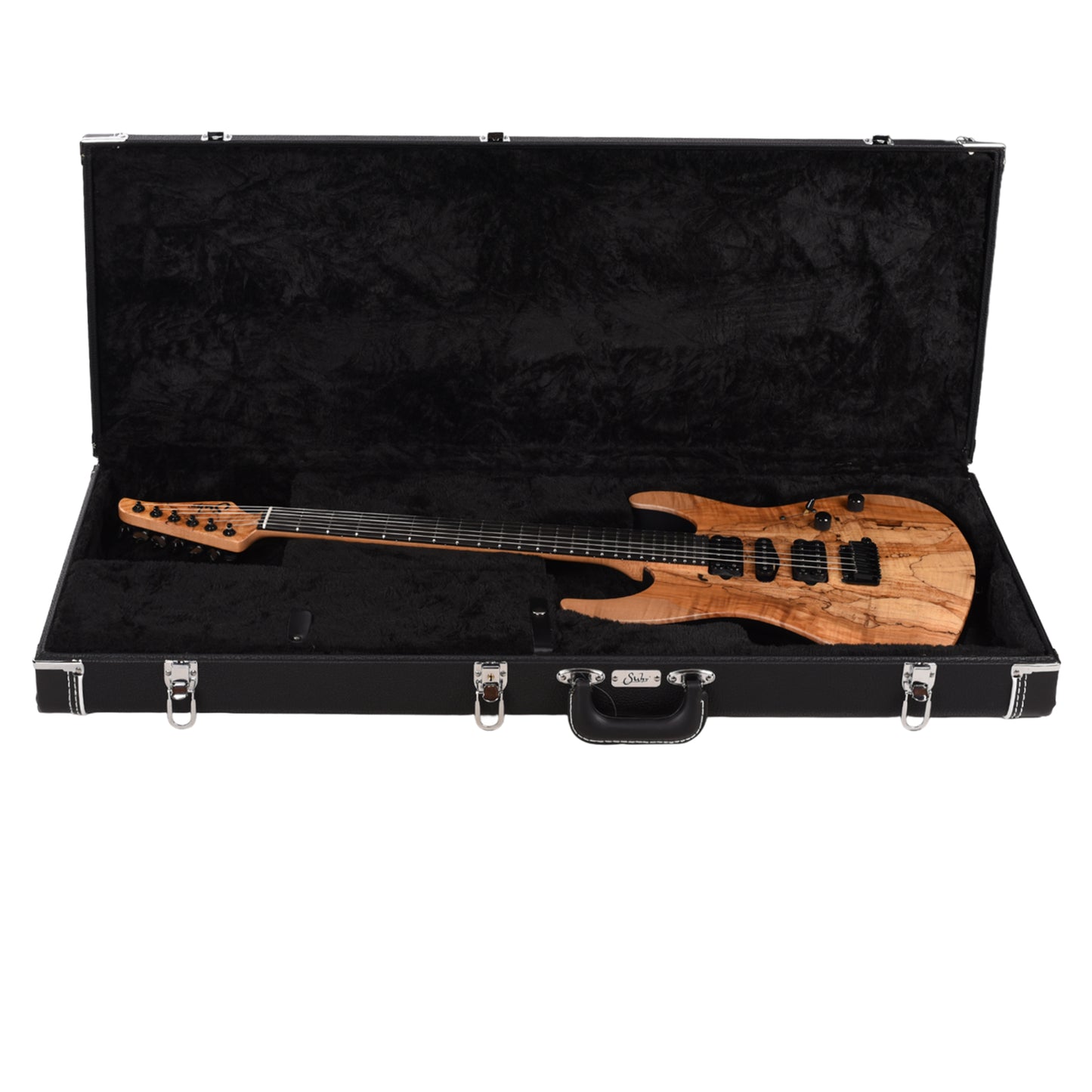 Suhr Custom Modern Vintage Natural w/ CME-Selected Spalt Maple Top Electric Guitars