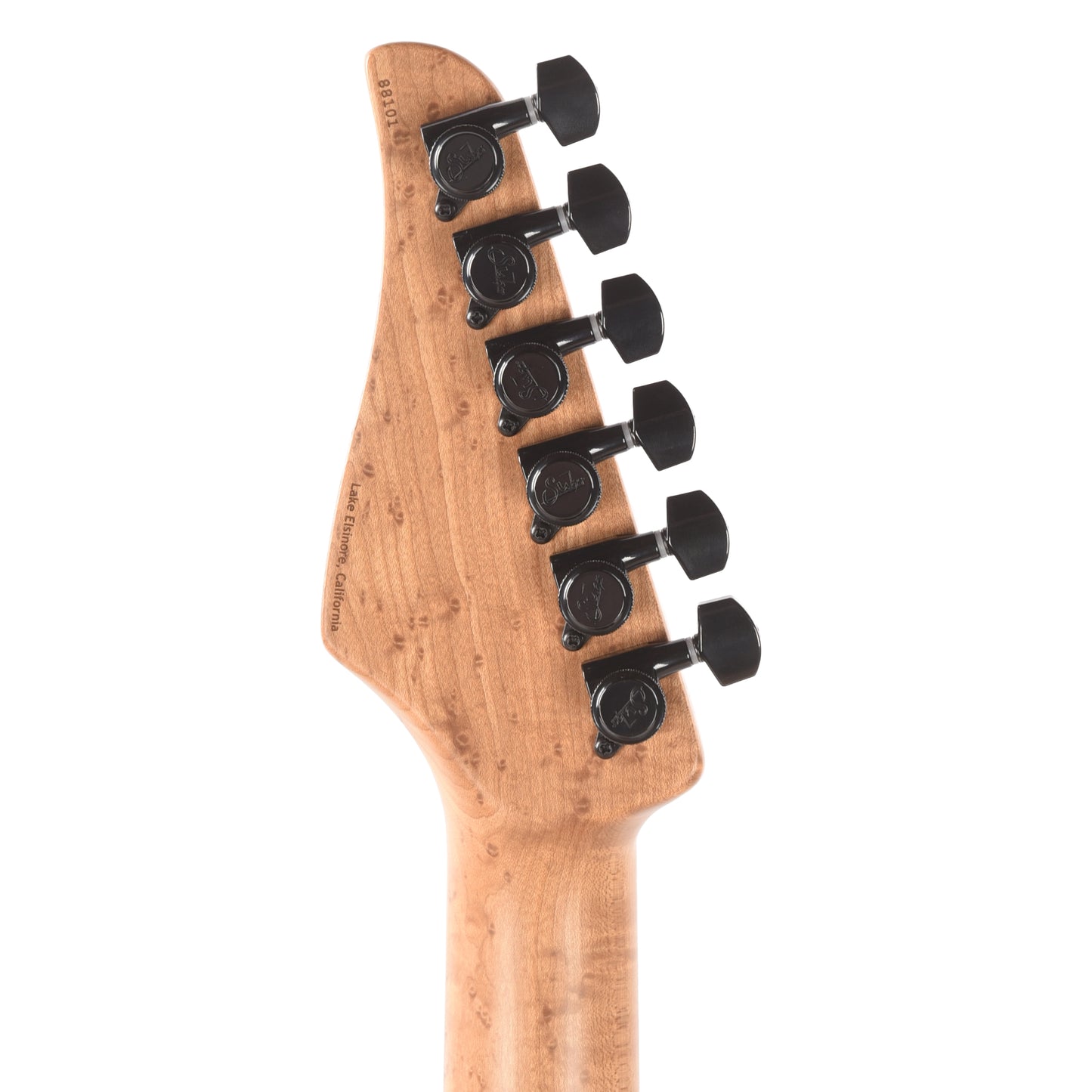 Suhr Custom Standard Faded Trans Green Burst w/ CME-Selected Waterfall Burl Maple Top Electric Guitars