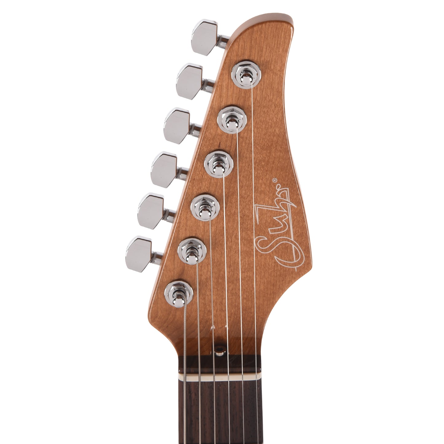 Suhr Custom Standard Trans Blue Denim w/ CME-Selected Quilt Maple Top Electric Guitars